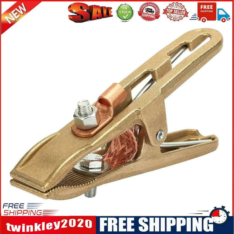 Copper Earth Ground Cable Clip Welding Manual Welder Electrode Clamp (500A)