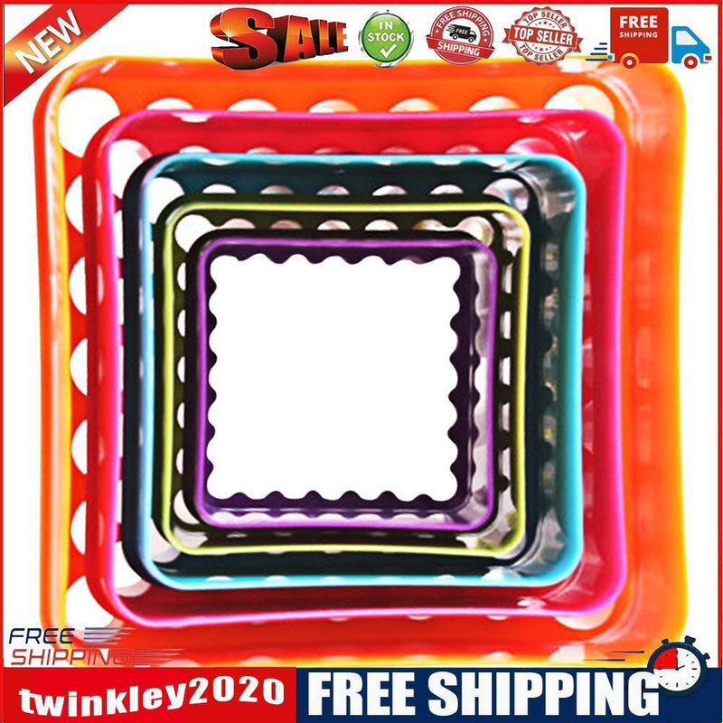 1 set Cookies Cutter Frame Cake Mould DIY Star Tree Round Heart Flower Mold