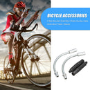 2 Sets Mountain Road Bike V Brake Noodles Cable Guide Bend Tubes+ Sleeves Newly