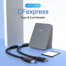 Rocketek CR316 Aluminum Alloy USB3.1 Gen 2 10Gbps CFexpress Type B Card Reader
