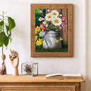 Bird and Flower Oil Paint By Numbers DIY Handpainted Picture Craft Home Decor