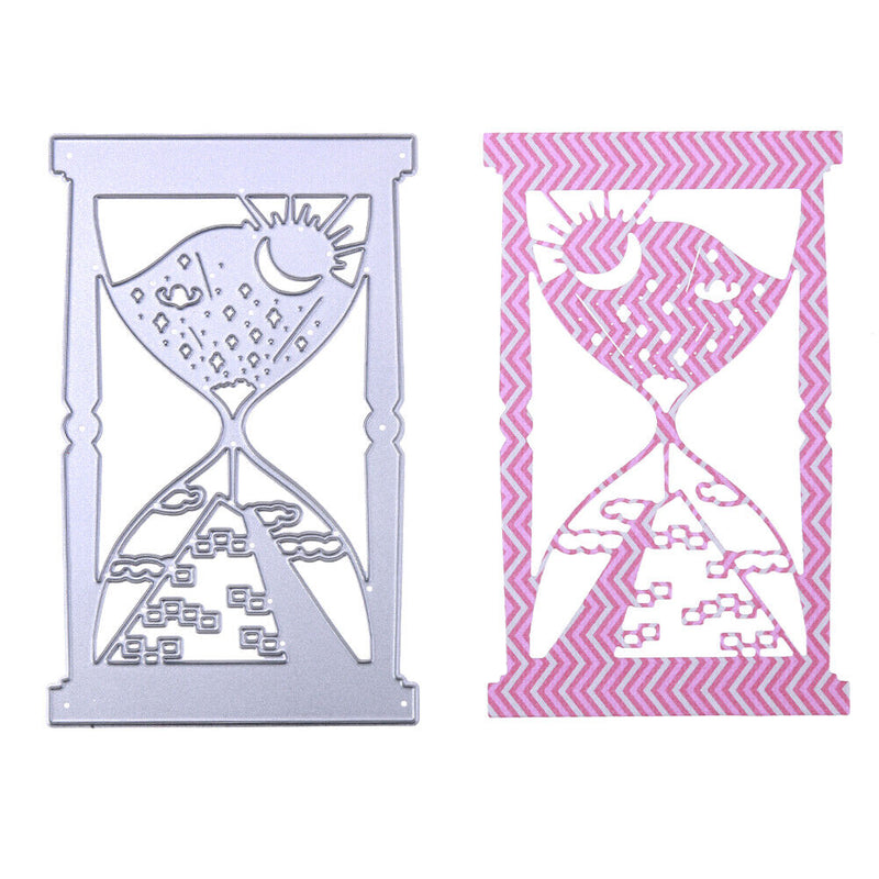 Hourglass Cutting Dies Stencils Scrapbook Embossing DIY Craft Card Gifts-18