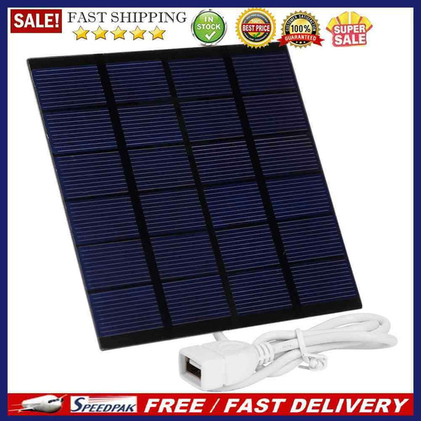Outdoor Travel USB Polysilicon DIY Solar Panel for Light Mobile Phone Batte