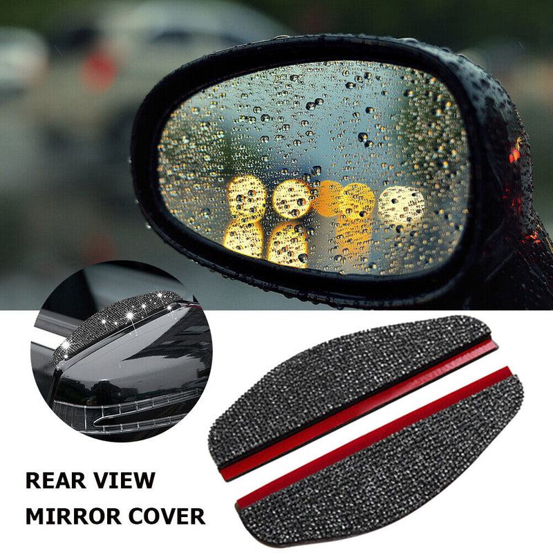 #A Rainbrow Car Side Rearview Mirror Sun Visor Shade Rain Shield Cover Accessori