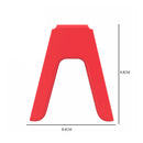 V Shape Grip Holder for NS/NS OLED Game Controller Handgrip Bracket (Red) Newly