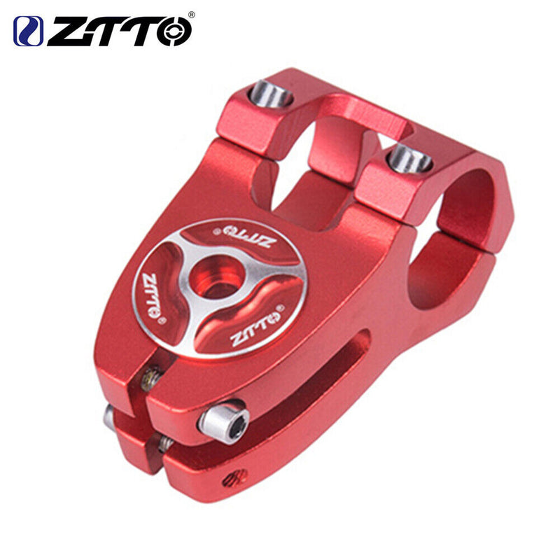 ZTTO Cycling Stem Bicycle Aluminium 31.8mm MTB Bike Handlebar Stem (Red) Newly