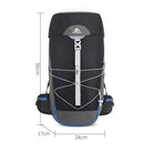 #A Nylon 40L Outdoor Sports Camping Backpack Mountaineering Climbing Cycling Bag