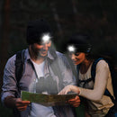 Flash Night Fishing Glowing Cap LED Light Woolen Hat Knitted Hat Music Beanie