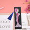 Diamond Painting Leather Beauty Bookmark Special-shaped Drill DIY (AA999) Newly