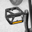 PROMEND Mountain Bike Aluminum Alloy Pedals with Reflector Footpegs Cycling Part