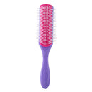9 Rows Hair Brush Straight Curly Hair Detangling Comb Barber Salon Styling