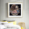 Eagle and Flag Frameless Oil Paint by Numbers Kit DIY on Canvas Picture Art