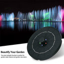 Solar Fountain Powered Bird Bath Floating Water Pump 2022 Pond Home Garden R0F5