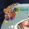 4pcs DIY Full Drill Special Shaped Diamond Painting Bear Rhinestone Keychains
