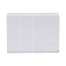Acrylic Stamp Block Clear Stamping Tool Set with Grid Line Craft (2x7cm)