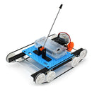 DIY Electric Tank Toys Children Assemble Science Experiment Materials Kit Newly
