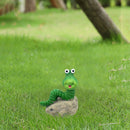 Tortoise Caterpillar Frog Sculpture Micro Landscape Flowerpot Statue (C) Newly