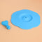 Sealing Food Class Silicone Cup Lid Thermal Insulation Cup Cover(Blue)
