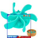 Slow Feed Dog Bowl Insert Puzzle Maze Feeder for Fast Eater Suction (Green)