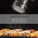 Stainless Steel Seasoning Shaker Bottle Sprinkle Coffee Powder Spices Jar