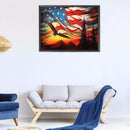 DIY Diamond Painting Kits Festival Flag Full Round Drill Home Decoration Gift