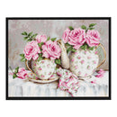 DIY Cross Stitch Full Embroidery Kit Printed Flower Household Accessories Gift