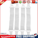 4pcs Bed Sheets Buckle Table Cloth Clip Anti-Slip Fixed Belt Elastic Band