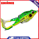 Bionic Frog Crankbait Lure 9.5cm 24g Silicone Soft Bait Outdoor Fishing Tackle