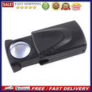 30X Pull Jewelry Magnifier Magnifying Glass Portable Loupe Tool with LED Light