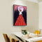 Special Shaped Ornaments Red Dress Girl Mosaic Kit DIY 5D Art Diamond Painting