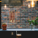 Garden Yard Large Aluminum Tubes Copper Bells Hanging Ornament Wind Chimes