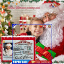 #A Plastic Santa Flight Cards Creative Xmas Gifts Cards Xmas Eve Tree Decoration