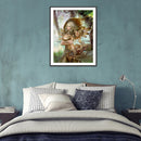 5D DIY Diamond Painting Kits Woods Fairy Full Round Drill Wall Decor Art
