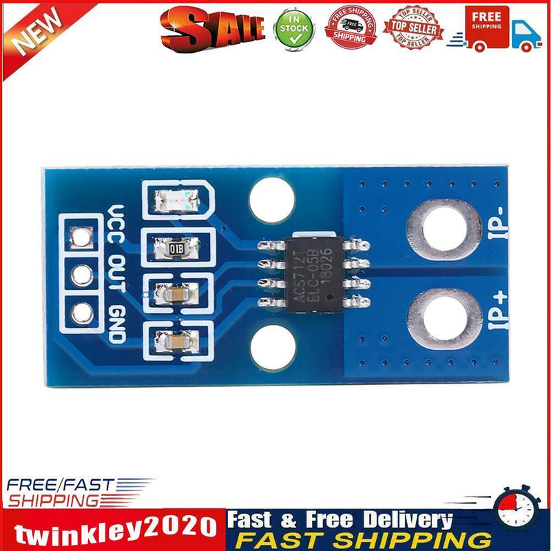 ACS724 5A Range Hall Current Sensor Electronic Module Board for Arduino Newly