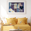 5D DIY English Home Full Round Drill Diamond Painting Kit Artwork Picture