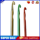 12mm 15mm Aluminum Alloy Crochet Hook Set Large Thick Sewing Needles (3pcs)