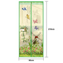 Magnetic Curtains Door Screen Anti-Mosquito Curtain Mosquito Net(Green)