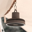 Desk Tripod Stand Air Cooling Fan with Night Light USB Outdoor Ceiling Home