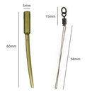 Soft Positioner Terminal Tackle Fishing Hook Sleeve connect Rig Aligner Tube