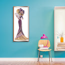 5D Special-shape Diamond Painting DIY Dress Lady Partial Drill Home Decorat