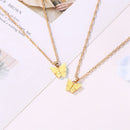 Fashion Butterfly Choker Statement Pendant Chain Necklace Women Elegant Jewel