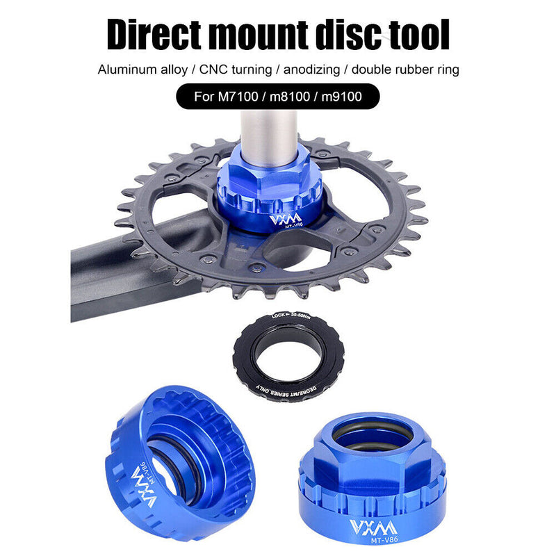 VXM 12-Speed Crankset Mounting Sleeve Chainring Install Tool for M7100/M8100