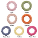 Fur Soft Plush Scrunchies Rubber Headband Hair Accessorier Ponytail Holder