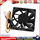 Quiet Radiator 70x70x15mm 12V Computer PC CPU Silent 3000RPM Cooling Fan Newly