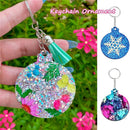 Mold Christmas Ball Mold Keychain Molds Jewelry Making Tool Silicone Moulds