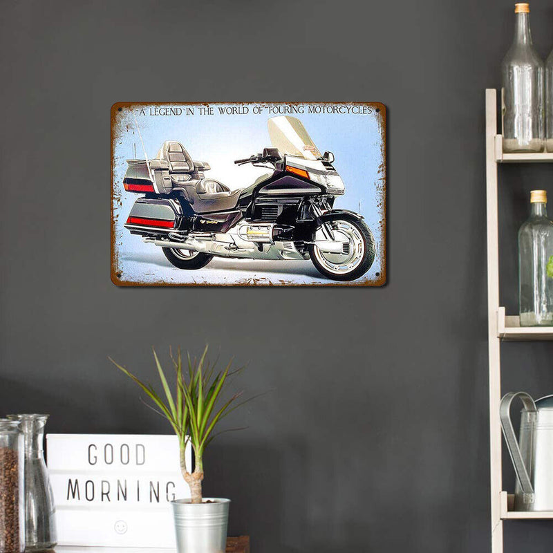 Motorcycle Plate Metal Tin Sign Plate for Bar Pub Club Cafe Garage Home Decor