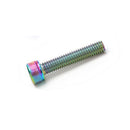 OUO Mountain Bike Headset Bowl Cover Screw Stem Top Caps Bolts (Colorful)