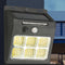 LED COB Solar Lights Outdoor Motion Sensor Waterproof Street Wall Lamps (C)