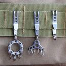 10pcsEDC Bag Suspension Clip with Key Ring Carabiner Outdoor Quicklink Tool