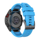 #A Sport Silicone Watchband Wriststrap Wear-resistant for Garmin Fenix 7